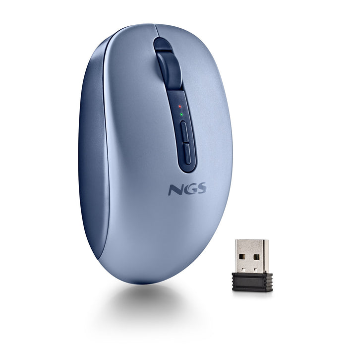 EAN 8435430628579 - NGS FOG DUAL BLUE ratón Universal Ambidextro RF Wireless + Bluetooth 1600 DPI imagen 4