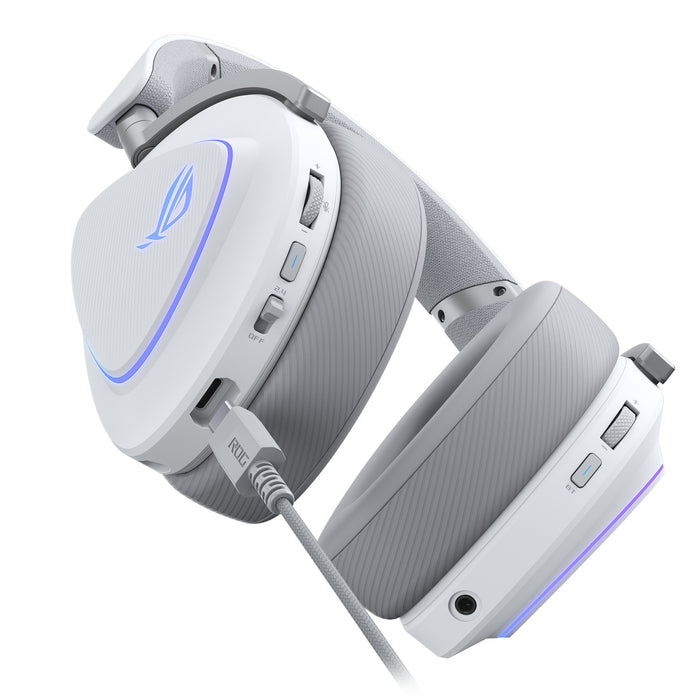 EAN 4711387907368 - ASUS ROG Delta II Auriculares Inalámbrico y alámbrico Diadema Juego USB Tipo C Bluetooth Blanco imagen 7