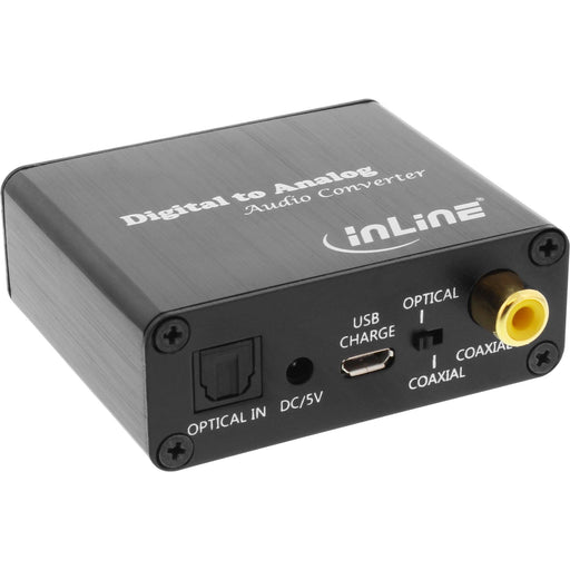 EAN 4043718208876 - InLine 65002K convertidor de audio Negro imagen 1