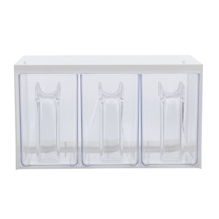 EAN 4004094730566 - Westmark Roma Rectangular Dispensador 3 L Transparente, Blanco 1 pieza(s) imagen 1