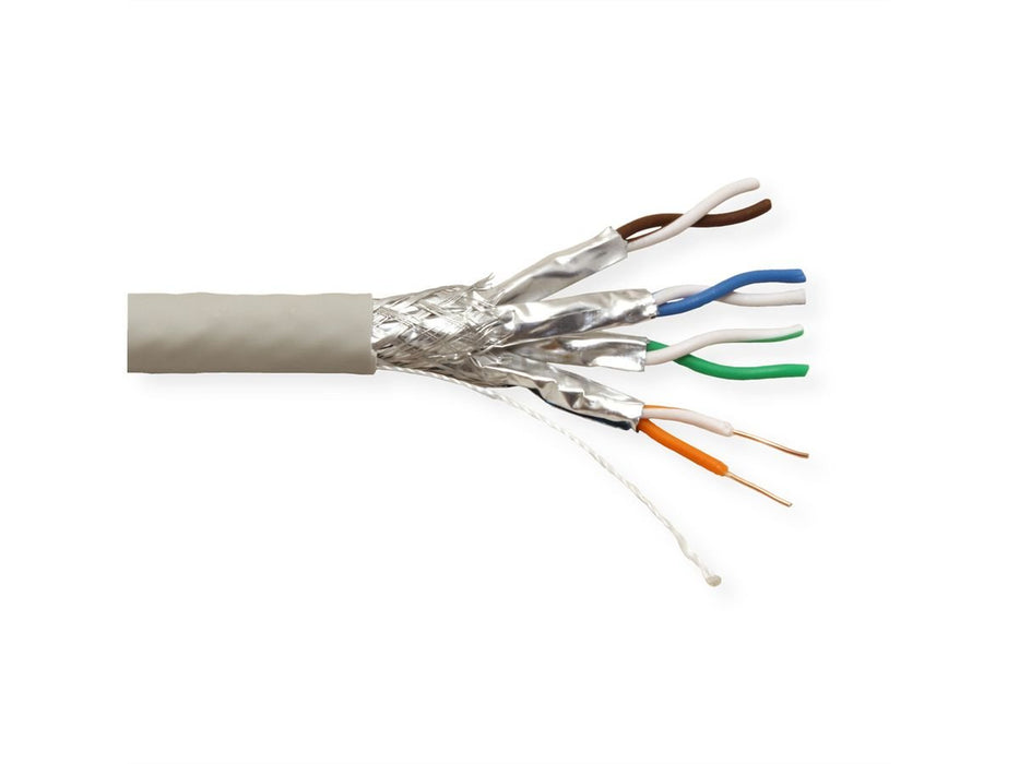 EAN 7630049621107 - VALUE 21.99.0886 cable de red Gris 100 m Cat7 S/FTP (S-STP) imagen 1