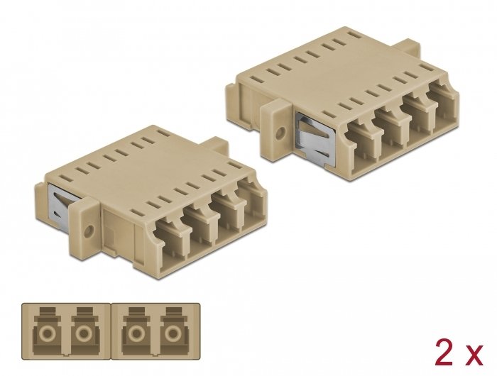 EAN 4043619865406 - DeLOCK 86540 conector de fibra óptica Hembra/Hembra imagen 3