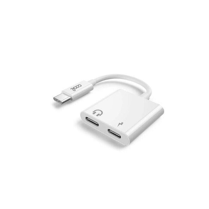 Adaptador Cool Dual Usb-C Audio Carga