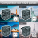 Adaptador Enchufe Universal 35.5W Pd Carga Rápida. De Viaje 3 Usb + 2 Usb-C
