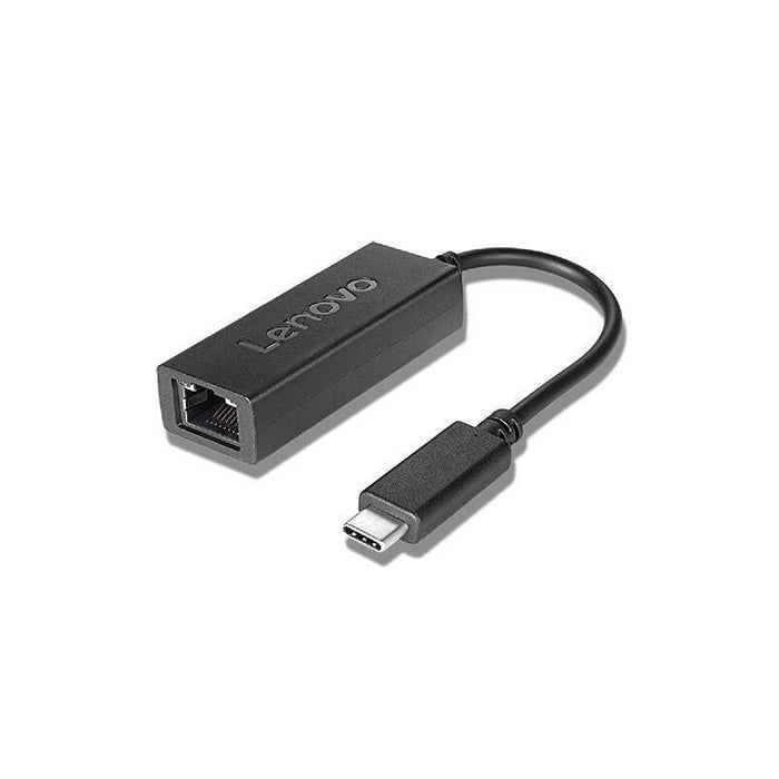 Adaptador Lenovo Usb C, Rj-45, Negro