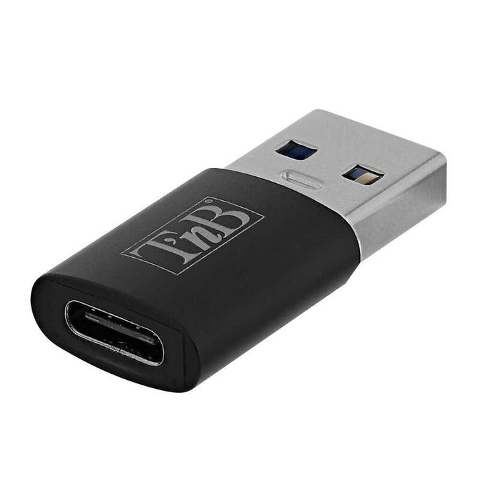 Adaptador T Nb Usb 3.0 Type A Vers Usb Type C (Negro)