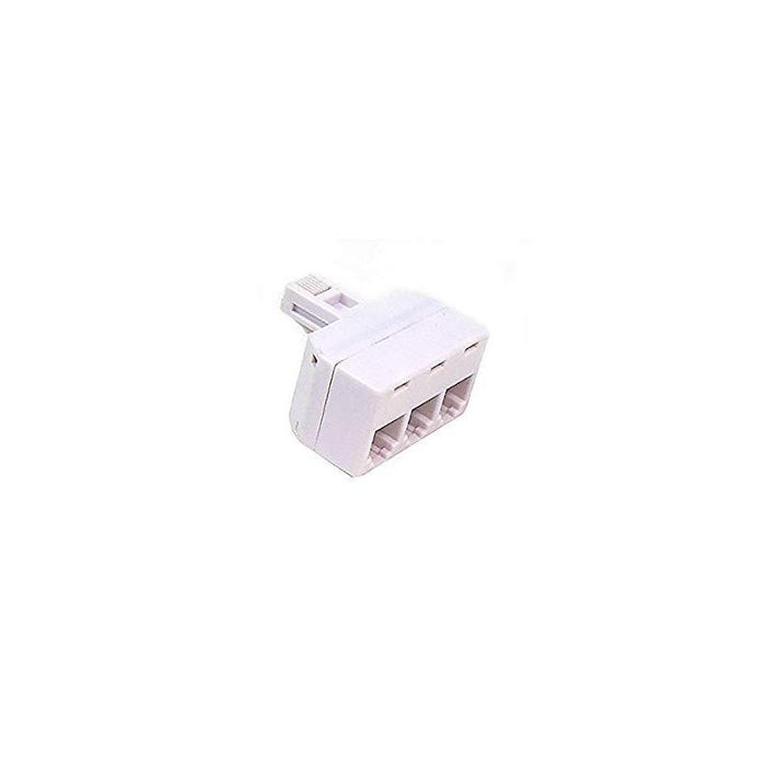 Adaptador Telefono 1m-3h 4 Vias Rj11