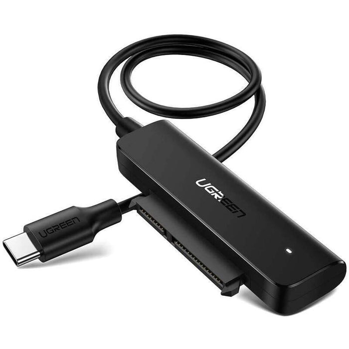 Adaptador Usb-C 3.0 Ugreen Para Disco Sata De 2,5" 50 Cm Plateado Av144