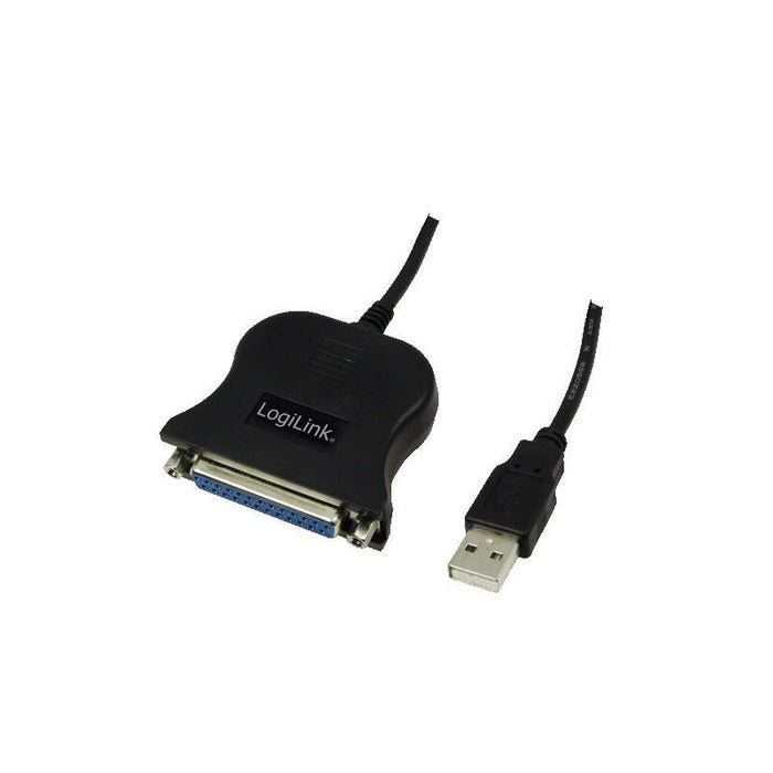 Adaptador Usb-Paralelo Db25 Hembra 1.80 Negro