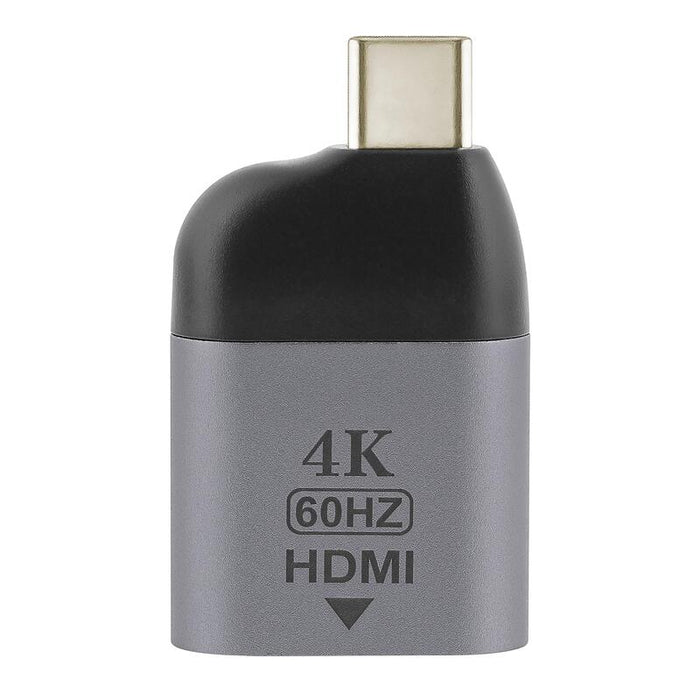 Adaptador Usb Type C T Nb Iclick Vers Hdmi 4k Ultra Hd (Plateado)