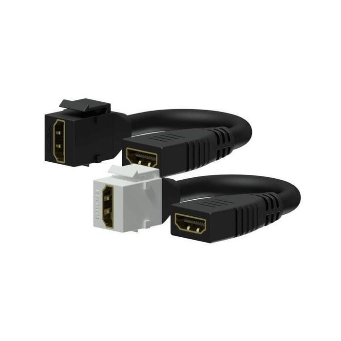 Adapter Keystone Zenskie Hdmi A - Zenskie Hdmi A Modul Na Kablu Bialy - Vck450/W