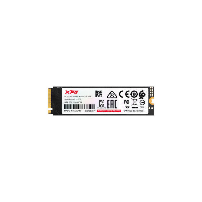Disco Ssd Adata Mars 970 Plus 2.0 Tb, Pcie Gen5 X4, Nvme, M.2 2280 Smar-970pl-2tcs