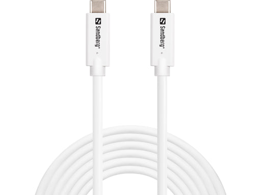 EAN 5705730136757 - Sandberg 136-75 cable USB USB 3.2 Gen 2 (3.1 Gen 2) 3 m USB C Blanco imagen 1