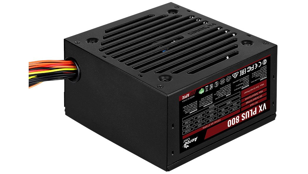 EAN 4713105962819 - Aerocool VX PLUS 800 unidad de fuente de alimentación 800 W 20+4 pin ATX ATX Negro imagen 2