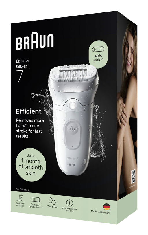 EAN 8700216963367 - Braun Silk-épil 7 Silk-epil 7 SE7-000 40 pinzas Plata imagen 2