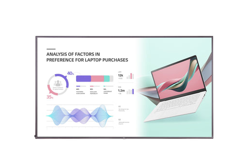 EAN 8806084227829 - LG 75UH5J-M Pantalla plana para señalización digital 190,5 cm (75") LCD Wifi 500 cd / m² 4K Ultra HD Negr imagen 1