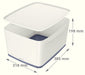 EAN 4002432116461 - Esselte 5216-10-01 Caja de almacenaje Rectangular Acrilonitrilo butadieno estireno (ABS) Gris, Blanco imagen 4