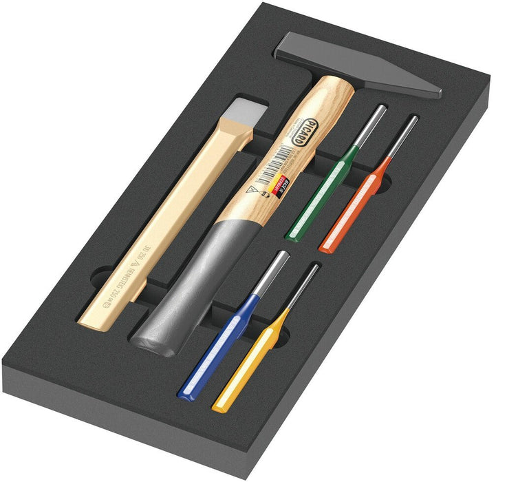 EAN 4013288225191 - Wera 05150182001 martillo Juego de martillos Negro, Madera imagen 1
