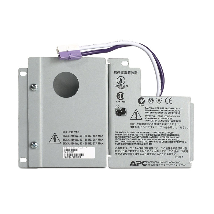 EAN 0731304217282 - APC Smart UPS 3000-5000VA RT output hardwire sistema de alimentación ininterrumpida (UPS) imagen 2