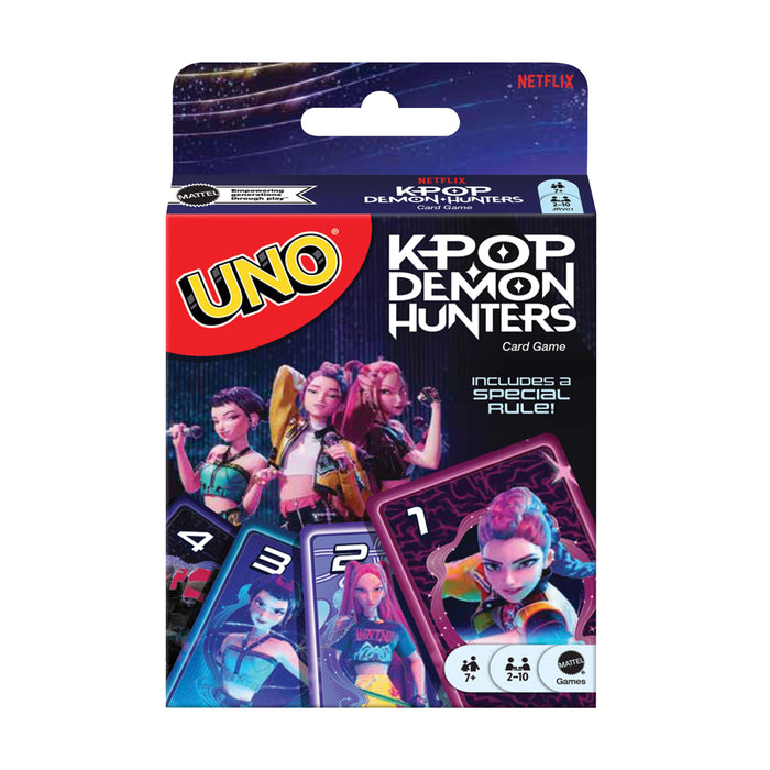 EAN 0194735428175 - Games UNO K-pop Demon Hunters Juego De Cartas Perder las cartas imagen 1