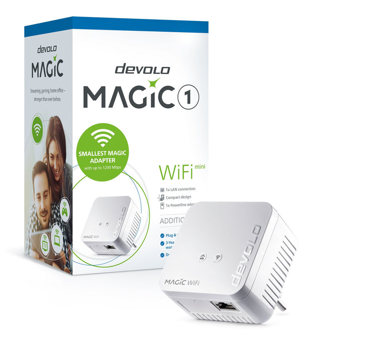 EAN 4250059685598 - Devolo Magic 1 WiFi mini 1200 Mbit/s Ethernet Blanco 1 pieza(s) imagen 3