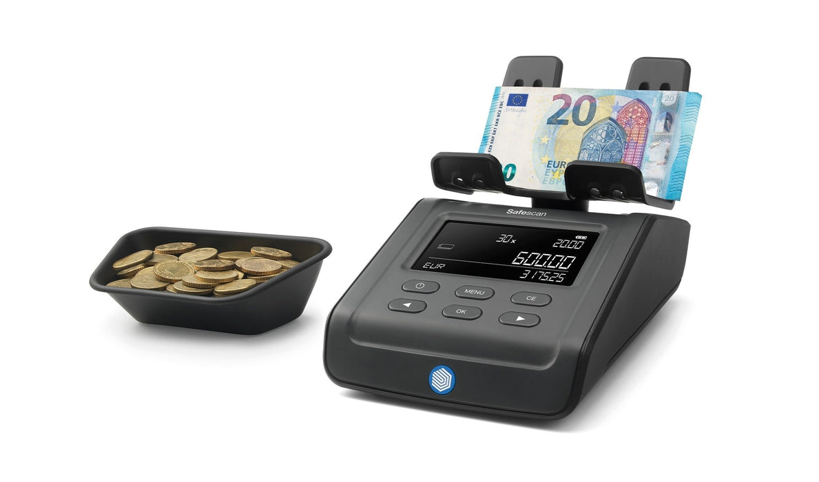 EAN 8717496337870 - Safescan 6175 Contador de monedas Negro imagen 1