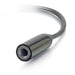 EAN 0757120544265 - C2G 54426 cable de teléfono móvil Negro 0,15 m USB-C 3,5 mm imagen 2