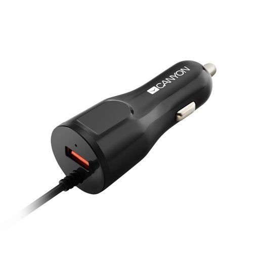 EAN 5291485005849 - Canyon CNE-CCA033 Smartphone, Tableta Negro Lightning, USB Carga rápida Auto imagen 1