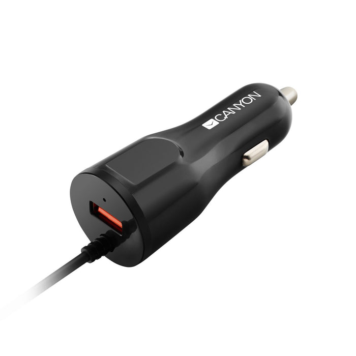 EAN 5291485005849 - Canyon CNE-CCA033 Smartphone, Tableta Negro Lightning, USB Carga rápida Auto imagen 1