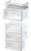 EAN 4242005543083 - Bosch Serie 4 KGN362LAF nevera y congelador Independiente 321 L Metálico imagen 8