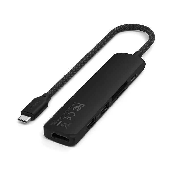 EAN 810086361793 - Satechi ST-P6SK hub de interfaz USB Tipo C 10000 Mbit/s Negro imagen 3