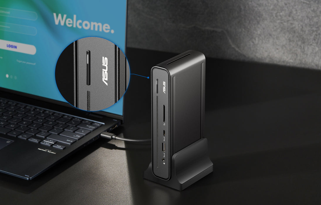 EAN 4711387832240 - ASUS Triple Display USB-C Dock Duo DC301 Alámbrico Negro imagen 9