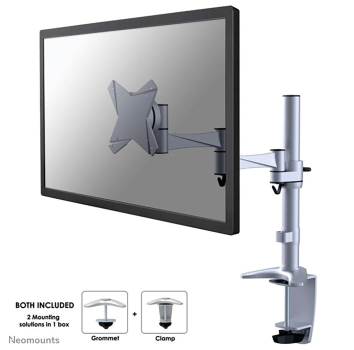 EAN 8717371443689 - Neomounts FPMA-D1330SILVER soporte para monitor 76,2 cm (30") Escritorio Plata imagen 1