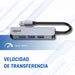 EAN 8435364319246 - iggual IGG319246 hub de interfaz USB 3.2 Gen 1 (3.1 Gen 1) Type-C 5000 Mbit/s Plata imagen 6