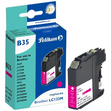 EAN 4018474111050 - Pelikan B35 cartucho de tinta Magenta imagen 1