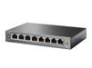EAN 6935364094744 - TP-Link TL-SG108PE Gestionado L2 Gigabit Ethernet (10/100/1000) Energía sobre Ethernet (PoE) Negro imagen 3