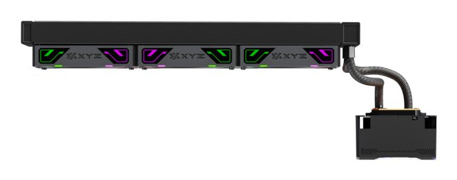 EAN 6978262010492 - XYZ HYDROVIEW AIO 360 Procesador Sistema de refrigeración líquida todo en uno 12 cm Negro 1 pieza(s) imagen 5
