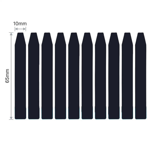 Adhesivo Pull-Up Negro Para Portátil Y Móvil 65X10Mm 10Und