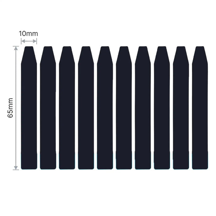 Adhesivo Pull-Up Negro Para Portátil Y Móvil 65X10Mm 10Und