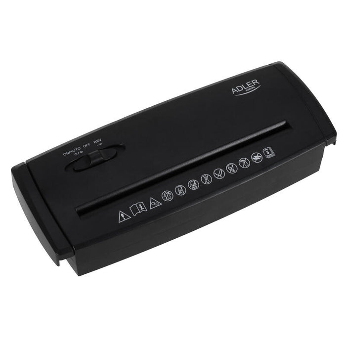 Adler Ad 1040 Paper Shredder, Black