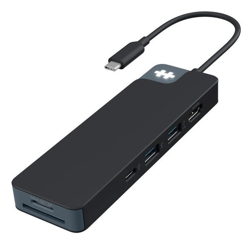 EAN 1220000630307 - HYPER HD4102BKGL hub de interfaz USB 3.2 Gen 1 (3.1 Gen 1) Type-C 5000 Mbit/s Negro imagen 1