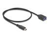 EAN 4043619605682 - DeLOCK 60568 cable USB USB 3.2 Gen 2 (3.1 Gen 2) 0,5 m USB C USB A Negro imagen 2