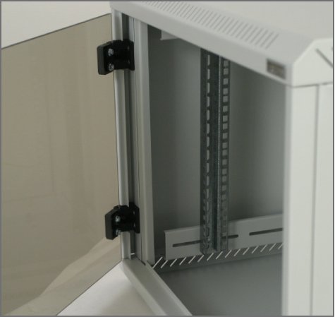 EAN 8595105016541 - Triton Delta B4S 19" Rack Wall-mount 12U/400 glass door Bastidor de pared Gris imagen 3