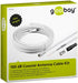EAN 4040849516245 - Goobay 51624 cable coaxial 10 m Tipo F Blanco imagen 3