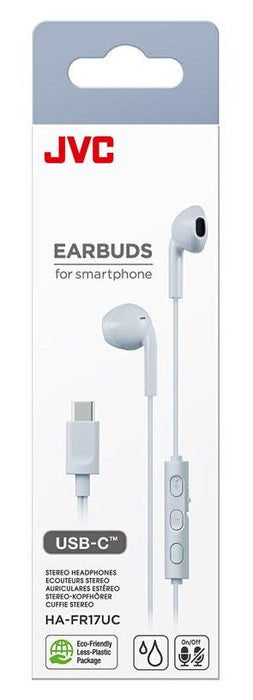 EAN 4975769482564 - JVC HA-FR17UC Auriculares Alámbrico Dentro de oído Llamadas/Música USB Tipo C Azul imagen 2