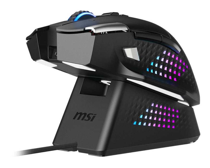 EAN 4711377269773 - MSI S12-4301370-CLA ratón Juego mano derecha RF Wireless + Bluetooth + USB Type-A Óptico 26000 DPI imagen 2