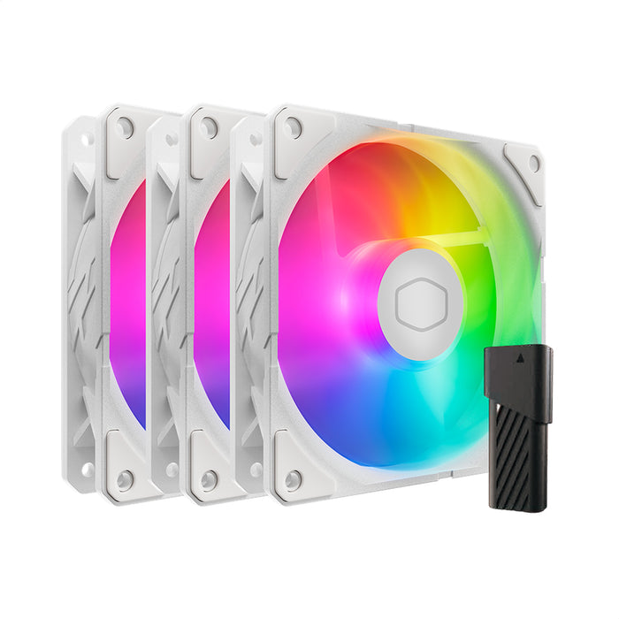 EAN 4719512156513 - Cooler Master SickleFlow Edge 120 ARGB 3-pack Fan Kit White Edition Carcasa del ordenador Ventilador 12 c imagen 1
