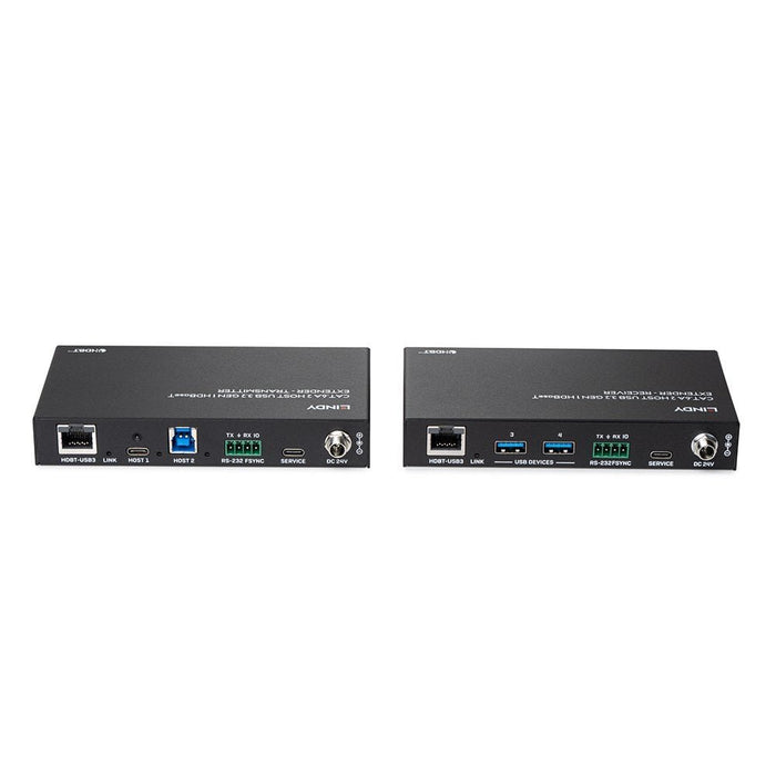 EAN 4002888434218 - Lindy 43421 ampliador de red Transmisor y receptor de red Negro imagen 4