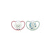 EAN 4008600430469 - NUK 10176328 chupete de niño Chupete clásico para bebés Ortodóntico Silicona Color menta, Rosa imagen 1
