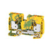 EAN 4050118500844 - Weidmüller A2C 10 PE bloque de terminales 1 Verde, Amarillo imagen 1